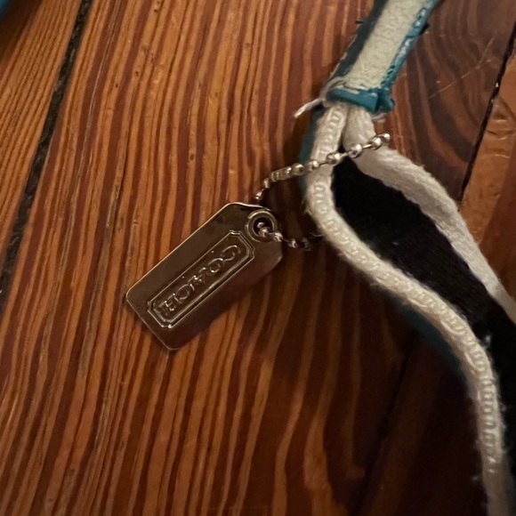 VINTAGE COACH RAINBOW SCRIBBLE WEEKEND DUFFEL BAG. - Picture 8 of 9